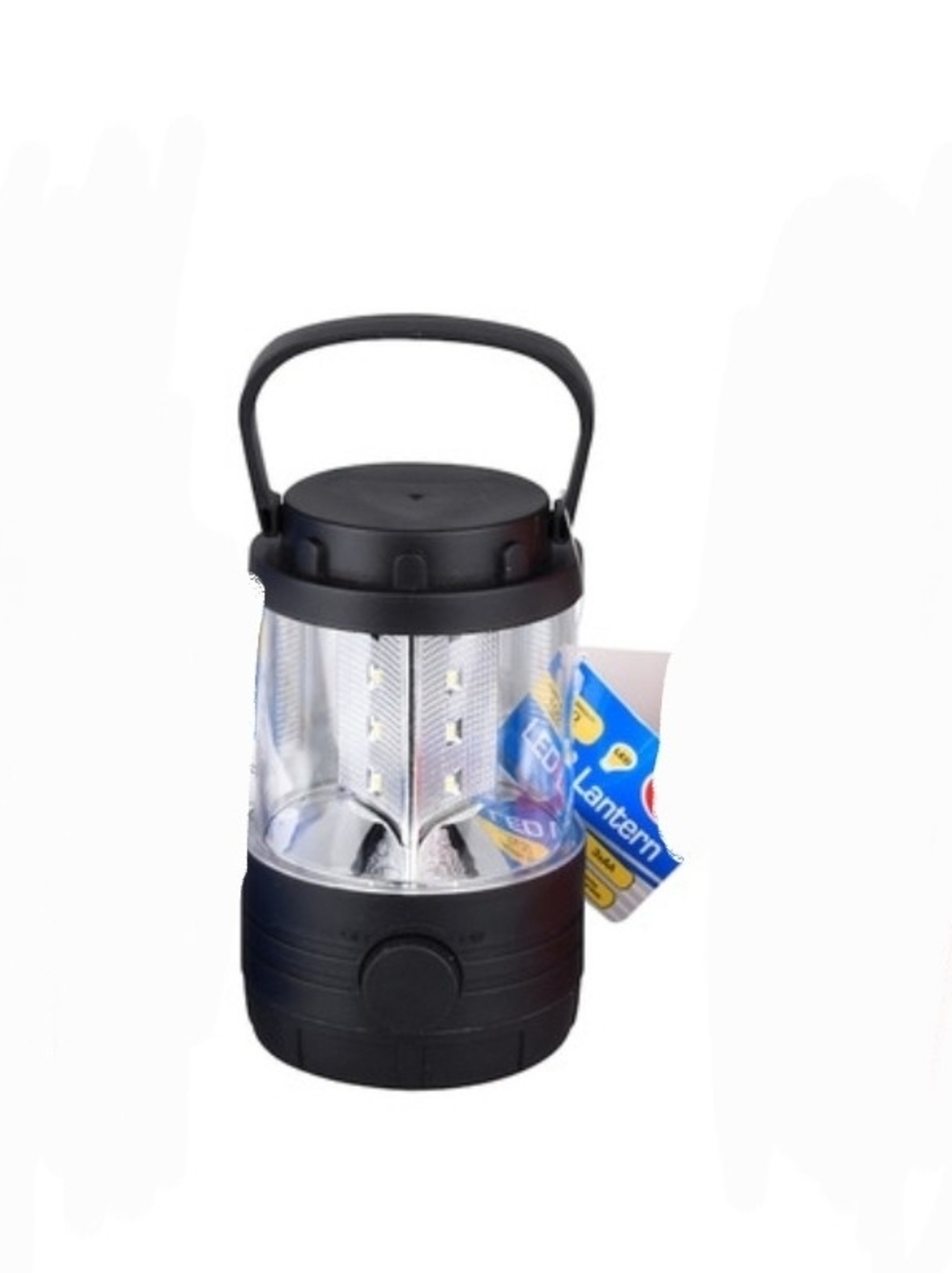 Black LED Camping Lantern - Portable Party & Emergency Light NWT